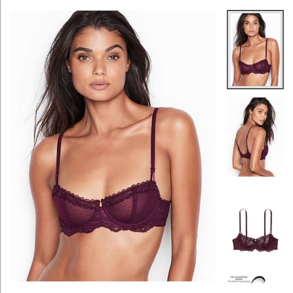 NWOT Wicked Unlined Balconette Bra